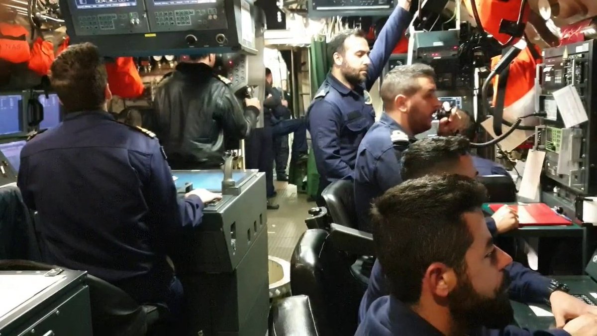 GESideris's tweet image. Βολή τορπίλης από το υποβρύχιο Ματρώζος τύπου 214 #submarine @hellenicnavy #type214 #Aegeansea