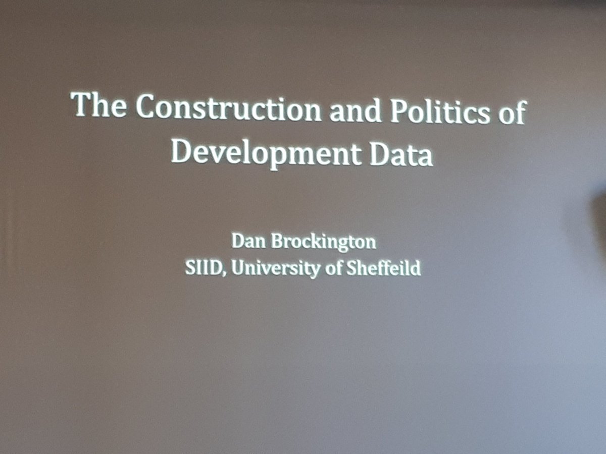 TiinaKontinen's tweet image. Prof. Brockington: We have to decolonize the production and consumption of development data. Do you know what is excluded from the proxies used in measurement of poverty? #DevelopmentDays2020