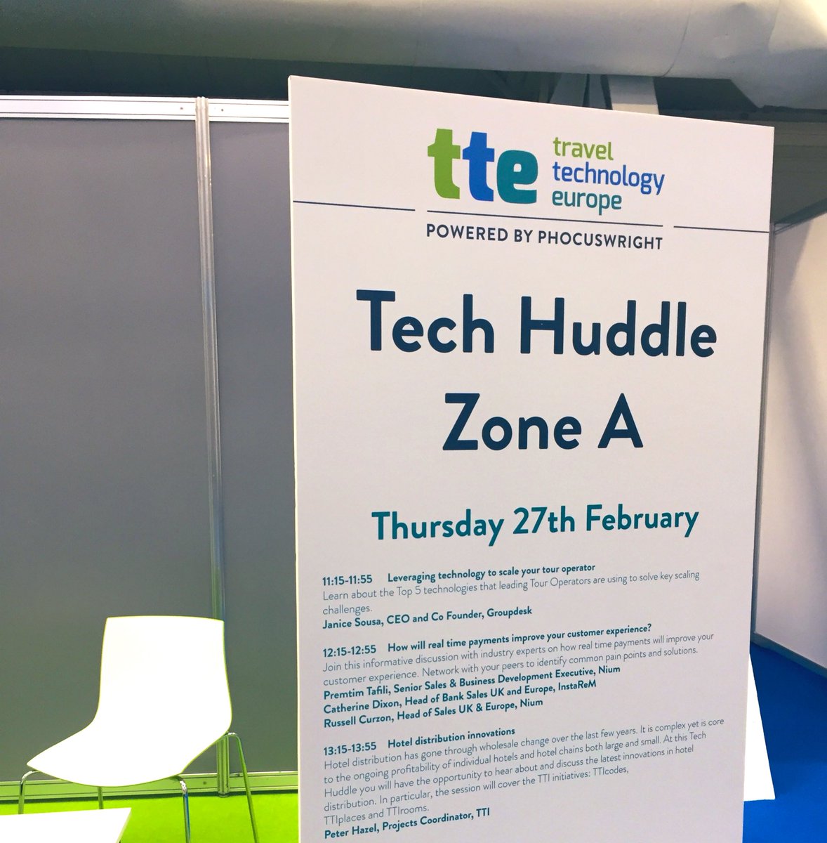 Groupdeskio's tweet photo. Tour Operators join us at #TTEShow Tech Huddle A, for advice and the top 5 technologies we recommend to level up your groups business. @sousajanicem will be available to answer your questions! https://t.co/Km65obNLXG