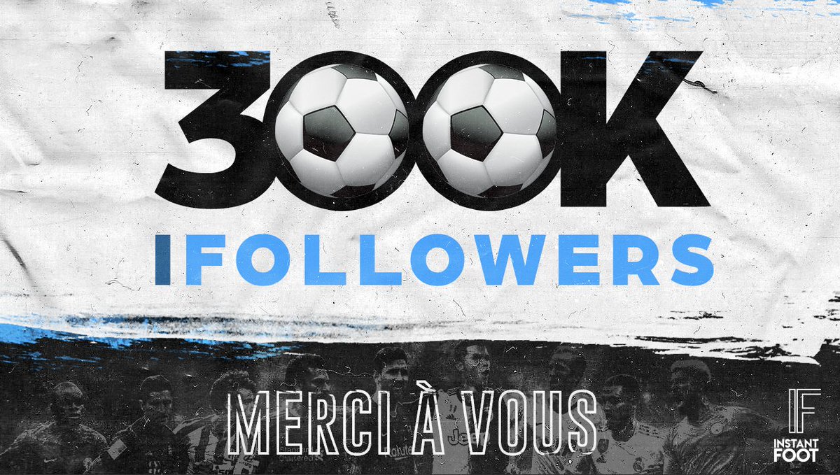 lnstantFoot's tweet photo. La famille s'agrandit.... C'est incroyable, il y a un an on a failli tout perdre.
Et ร force de travail puis d'abnรฉgation, voici le rรฉsultat : nous sommes 300,000. #InstantFollowers
Merci ร la communautรฉ.
Par nous, pour vous. ๐ค๐ฝ๐ https://t.co/6uN0IuVExg