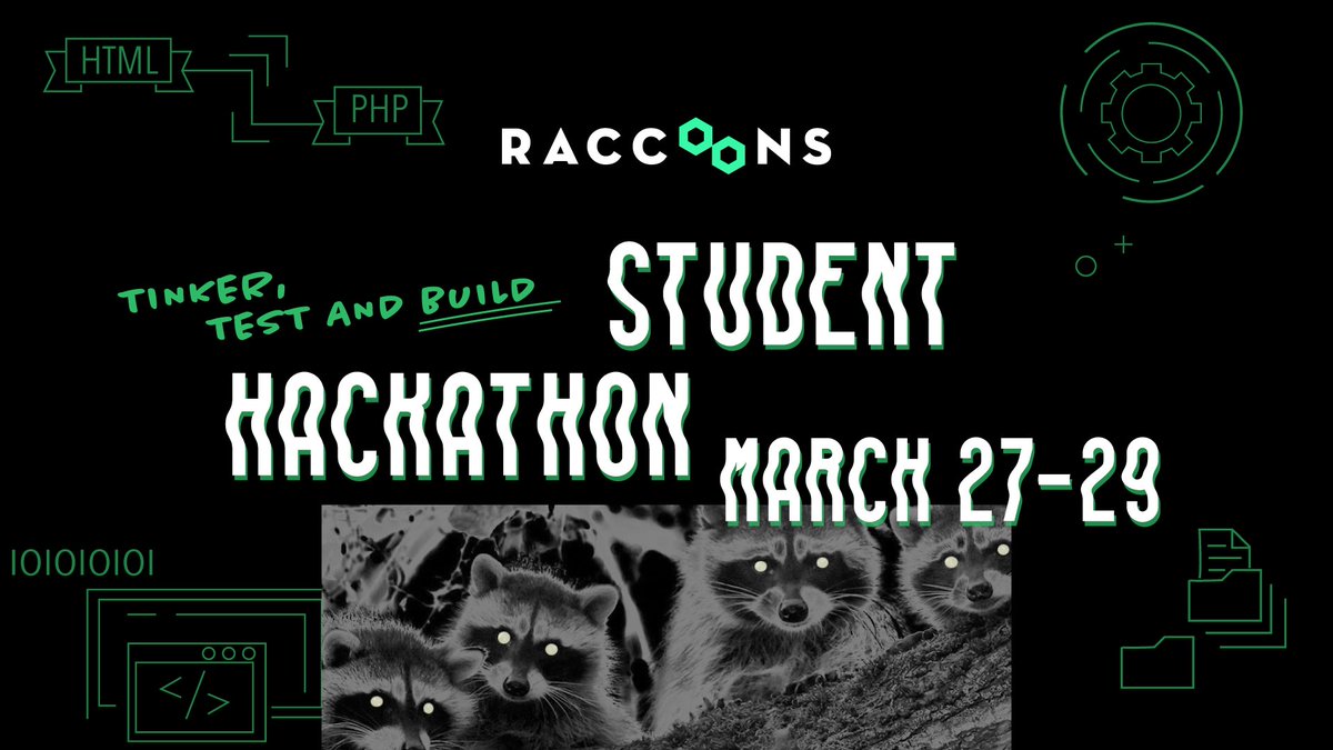 StartinLV's tweet image. Hack, create and learn in the 48-hour hackathon @raccoonsHQ. The STEM hackathon on Mar 27-29 in Riga welcomes students from across the Baltics, no coding skills necessary. #theraccoons theraccoons.org