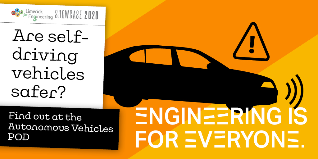 explore_eng's tweet photo. At the #Limerick4Engineering Showcase 2020, we'll have new engineering PODs with interactive demos of different aspects of engineering!π₯
Visit our #AutonomousVehicles pod to meet industry leaders in self-driving carsπ
March 5th 5:30pm @ShannonAirport
https://t.co/LlVRsej1bs https://t.co/MryWon3Xz8
