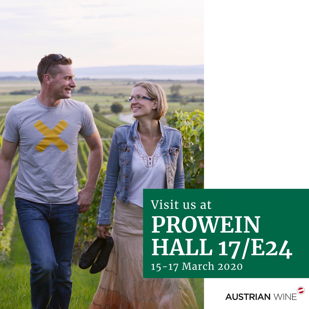 georgpreisinger's tweet photo. WIR SEHEN UNS. BALD in DÜSSELDORF #prowein #öwm #halle17 #standE24 #preisingerwein #wein #himmelvollersterne #burgenland #neusiedlersee https://t.co/zT1Fq9bohN