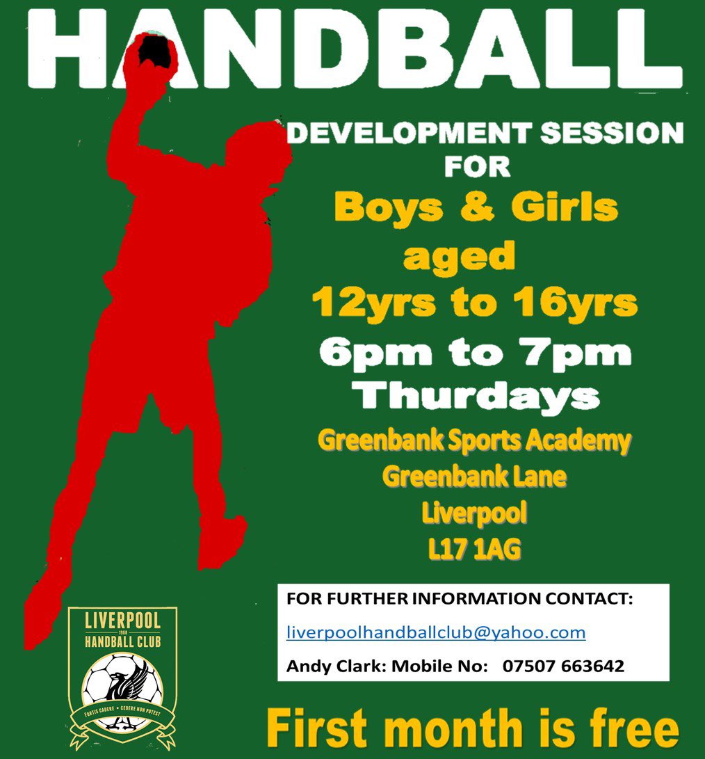 First night of junior handball in Liverpool <a href="/StEdwardsColl/">St Edward's College</a> <a href="/StJulies/">St.Julie'sHighSchool</a>  <a href="/LiverpoolColl/">Liverpool College</a> @BelvePE <a href="/CaldiesPE/">CaldiesPE</a> <a href="/kings_liverpool/">King's Leadership Academy Liverpool</a> <a href="/RainhillPE/">Rainhill PE</a> <a href="/LC_PEandSport/">Liverpool College PE</a> @KirbyHighPE <a href="/FormbyHigh/">Formby High School</a> 🤾🏼‍♂️🤾🏼