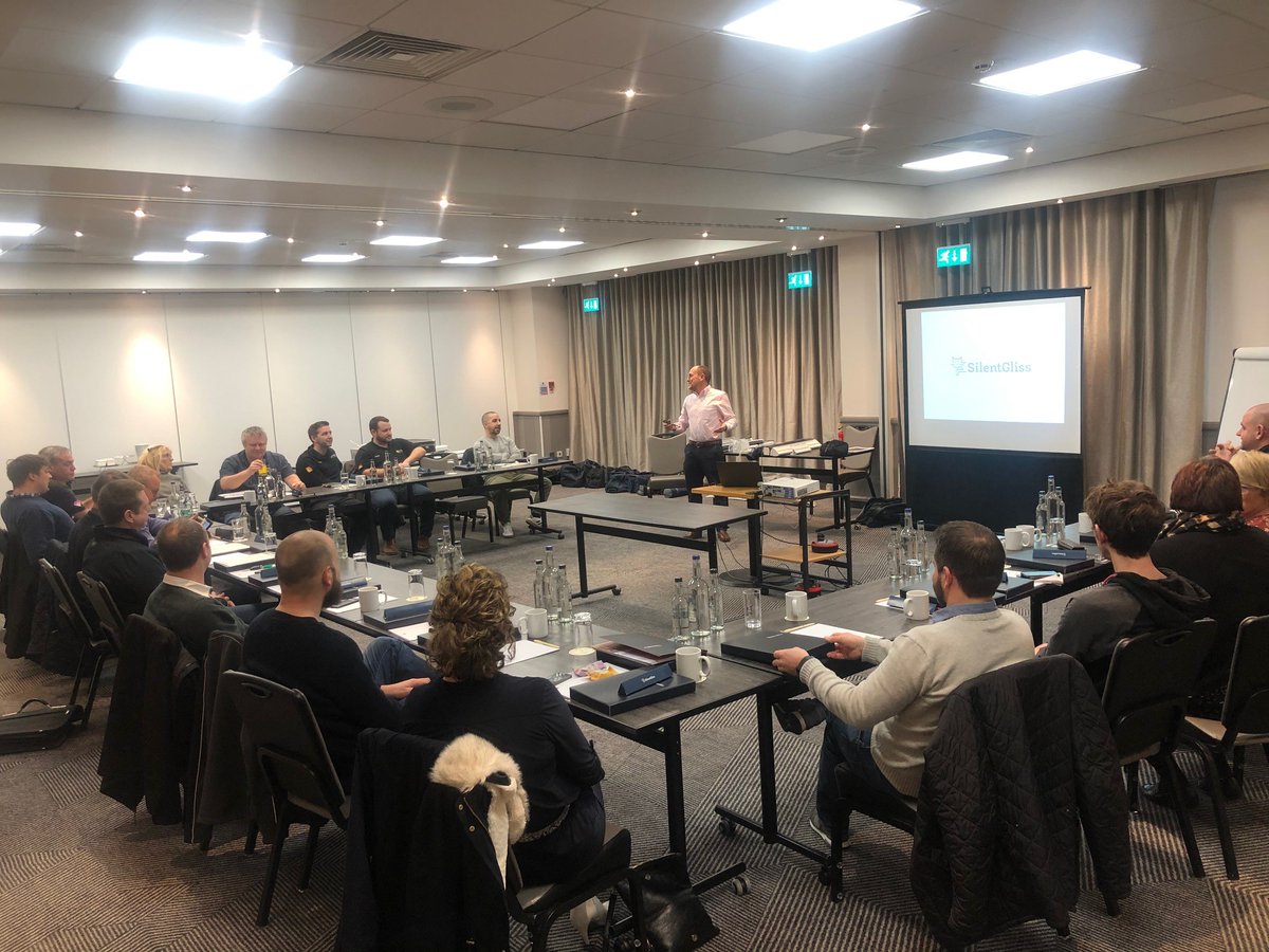Full house at our Installer Training Seminar in Bristol today.  Thanks for joining us @ajenta_interiors_ <a href="/HallisHudson/">Hallis Hudson</a> <a href="/JonesIntrs/">Jones Interiors</a> <a href="/braceyinteriors/">ali</a> @cotswoldcurtains @fordfittings @marialina_soft_furnishings @flearhouseinteriors

#silentgliss #silentglissuk #curtains #blinds