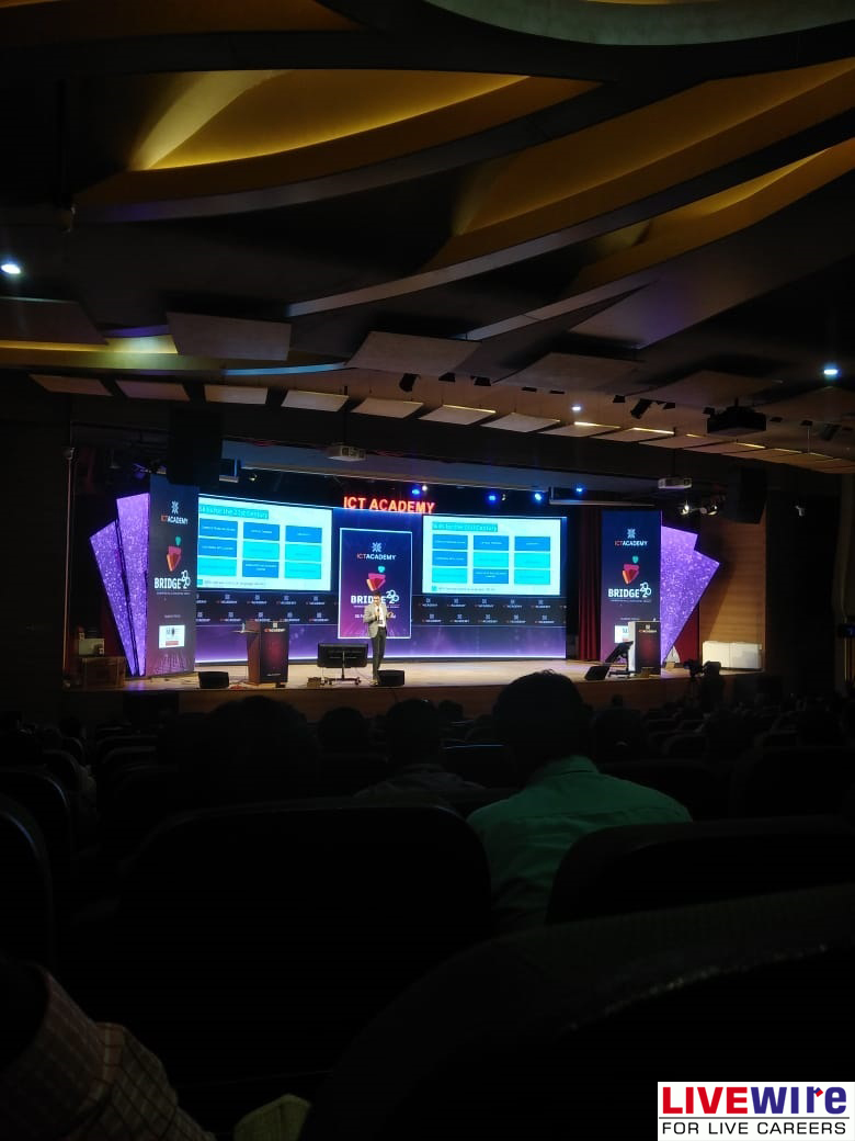 LivewireEdu's tweet photo. A Glimpse of #TalentSummit2020 - A High Impact Industry - Institute Interaction Event of India at IITM Research Park, Chennai.
A Day well spent at @ictacademyindia
#ictacademyindia #bridge45 #upskillwithlivewire
#livewirevadapalani https://t.co/igXWgep690