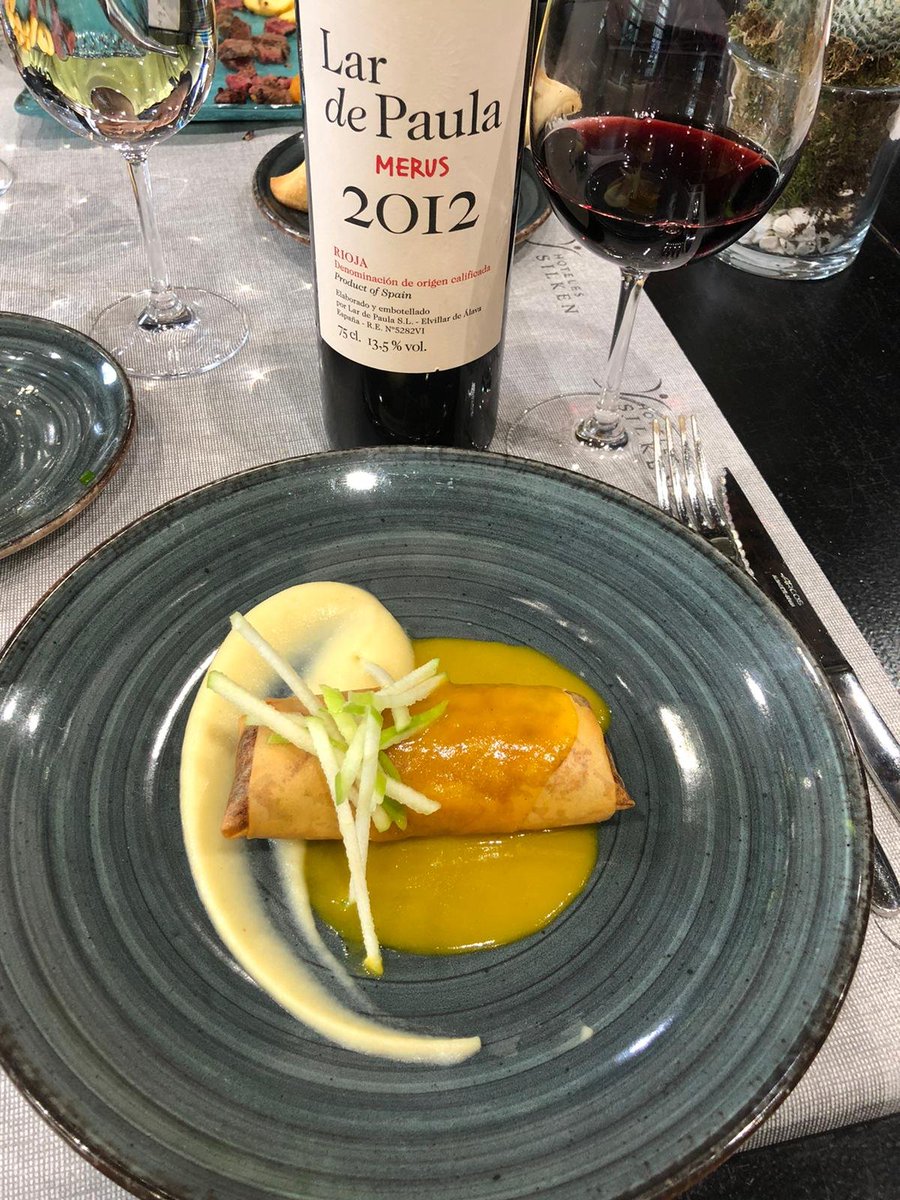 Si tienes pensado viajar a Burgos, o estás buscando un buen restaurante para comer en esta preciosa ciudad, te recomendamos el Hotel Silken Gran Teatro, además de una gran gastronomía, podrás disfrutar de tu Lar de Paula favorito. #LardePaula #vino #paulistas #Burgos