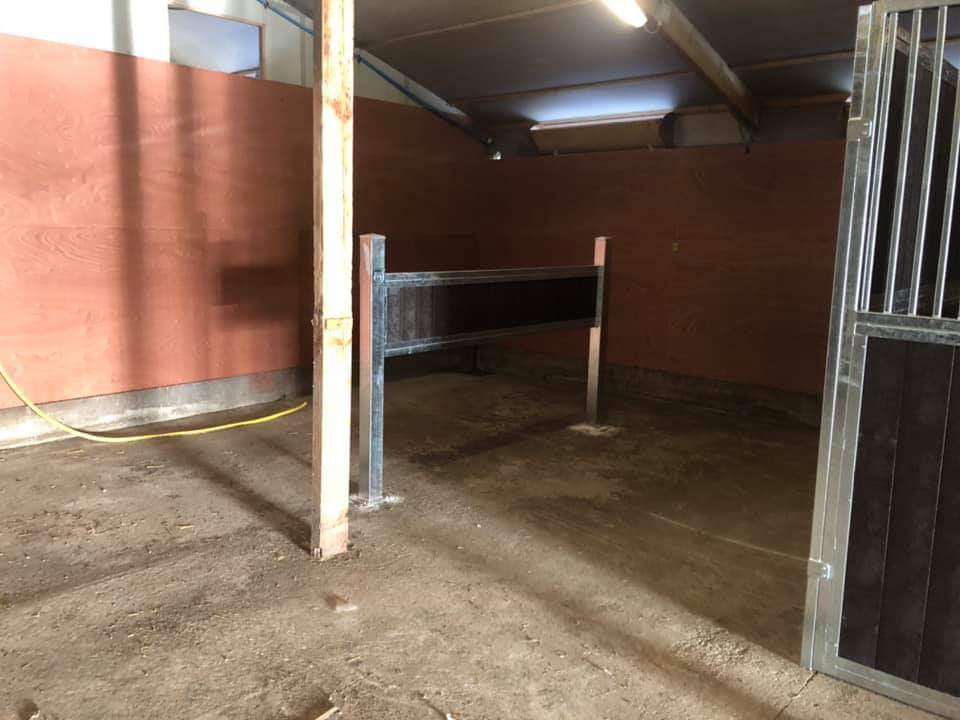 StablesOnline1's tweet photo. Today’s standard range installation near Swindon. 16 stables installed with swinging doors and fully boarded partitions. All in Brown recycled plastic. A big transformation from 4000 chickens! Thank you Geoff Reade! #stables #recycledplastic #equinehour #ponyhour #horses #ponies https://t.co/qlrNaDqixp