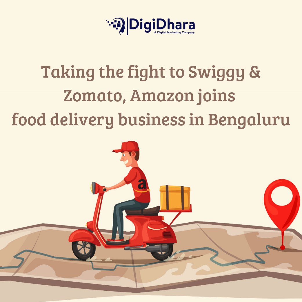 digidhara's tweet image. Amazon&apos;s food delivery service is set to be launched from Bengaluru.
#amazon #amazonindia #amazonmarketing #food #deliveryservice #bengaluru #amazonadvertising #fooddelivery #fooddeliveryapp #digitalmarketinginstitute #digitalmarketinginstituteinmoradabad #digidhara #moradabad