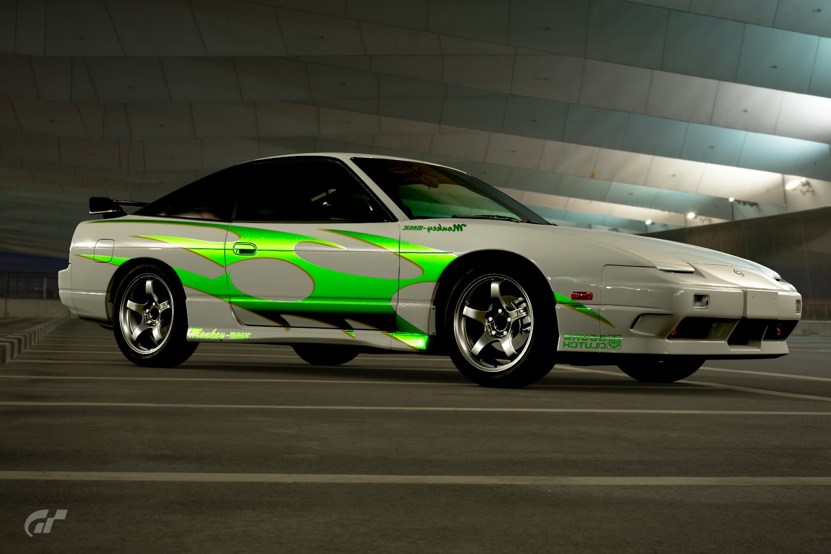 ヨコモ 180SX URASエアロ＋D-MAXカスタム ヨコモ 180SX URASエアロ＋D