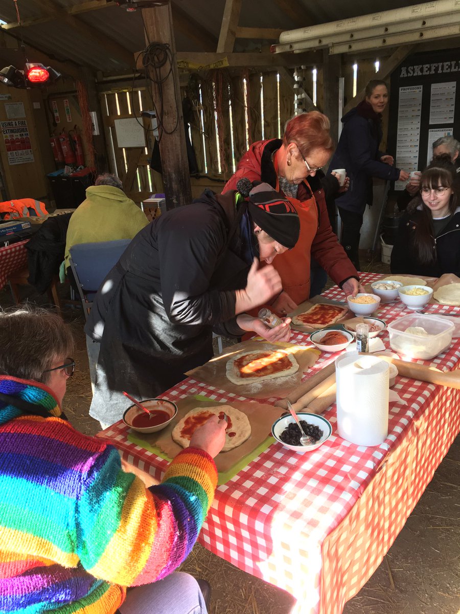 Sonya Hundal (@mortalgreenwhim) on Twitter photo One ready to eat, one in the oven, second batch in progress <a href="/askefield/">The Askefield Project</a> #TogetherWeRise #RealBreadWeek #RealBread One ready to eat, one in the oven, second batch in progress <a href="/askefield/">The Askefield Project</a> #TogetherWeRise #RealBreadWeek #RealBread