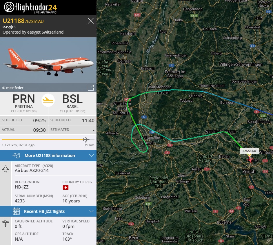 Airport Webcams Live Easyjet Switzerland U211 Pristina To Basel Euroairport Airbus A3 Hb Jzz Has Just Diverted To Zurich Following A Missed Approach At Bsl Due To Windshear Via Atc T Co W1penf8sk1 T Co I7mdiltzuj