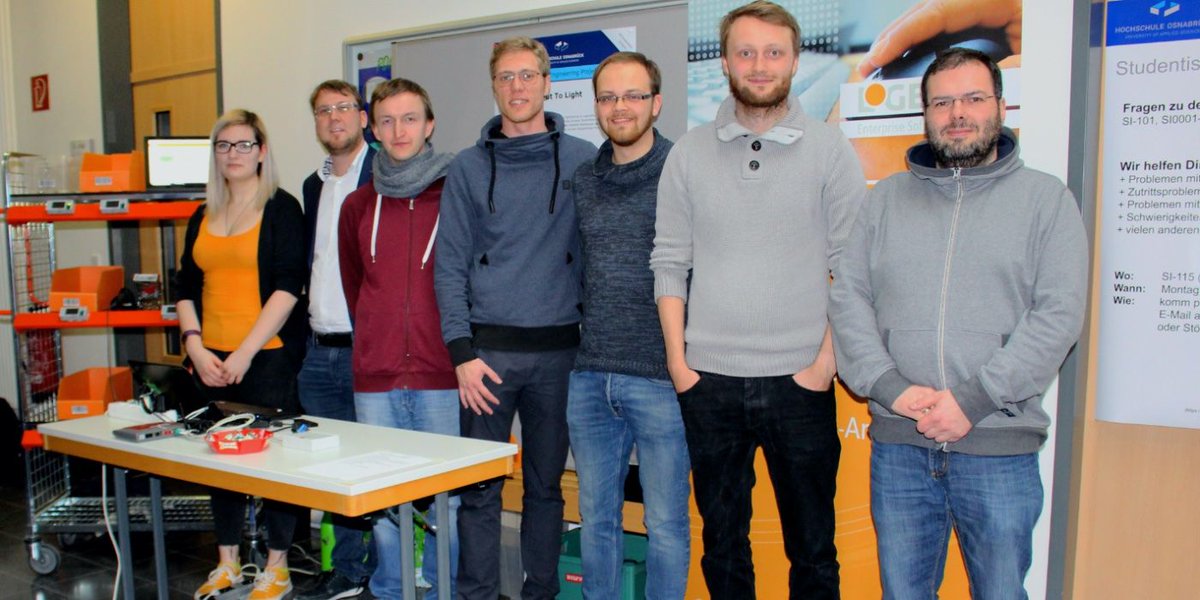 Projektmesse der Fakultät Ingenieurwissenschaften und Informatik an der Hochschule Osnabrück - Und wir waren mit einem spannenden Thema dabei. Details: buff.ly/2Vn88ix