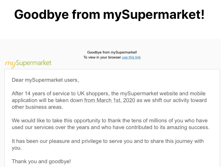 Aaagh. No! <a href="/mySupermarket/">mySupermarketUK</a> was a really useful resource