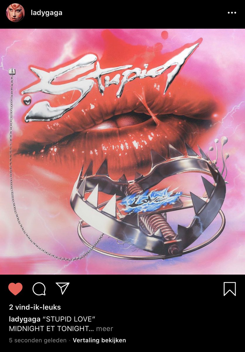 DutchGermanotta's tweet image. DAMN I WAS FAST #2ndLike #StupidLove