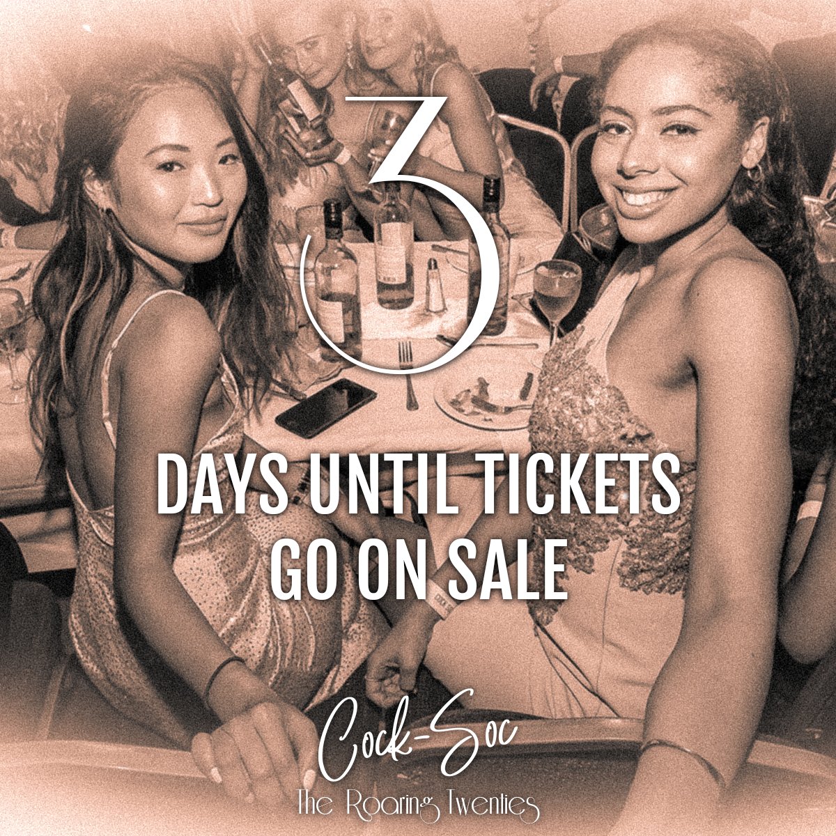 Cock_Soc's tweet photo. 3 days to go! 🍸

Welcome Cock-Soccers to the 20th Annual Cock-Soc Ball 2020. Do you think you will be able to handle the giggle juice? ���

Find out more about this years theme - https://t.co/Aax7d2bSUR https://t.co/g1aDRcEhn3