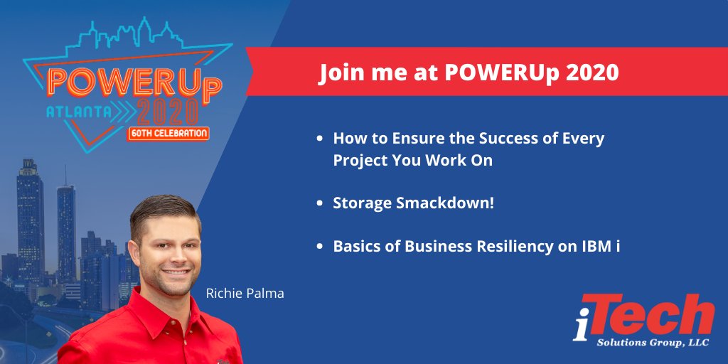 Looking forward to speaking at #POWERUp20 in April. Will you be there? #IBMi