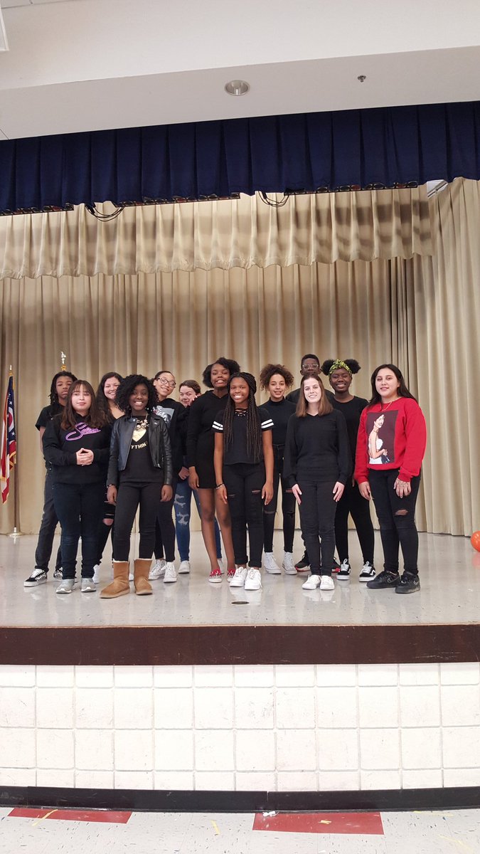 LRTWesterville's tweet photo. And with an exuberant cheer, these amazing students closed out @GenoaJaguars 2nd Annual Black History Month &amp; Cultural Celebration 1/3 https://t.co/CdD0UIeko8
