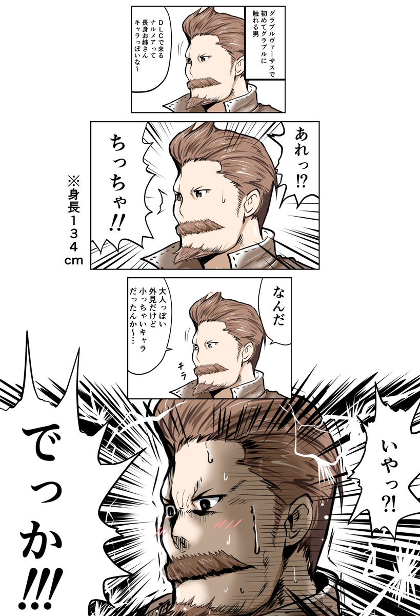 コインでレベル上げてきそうなナルメアさん絵と
初心者おじの漫画
#GBVS  #グラブルVS 