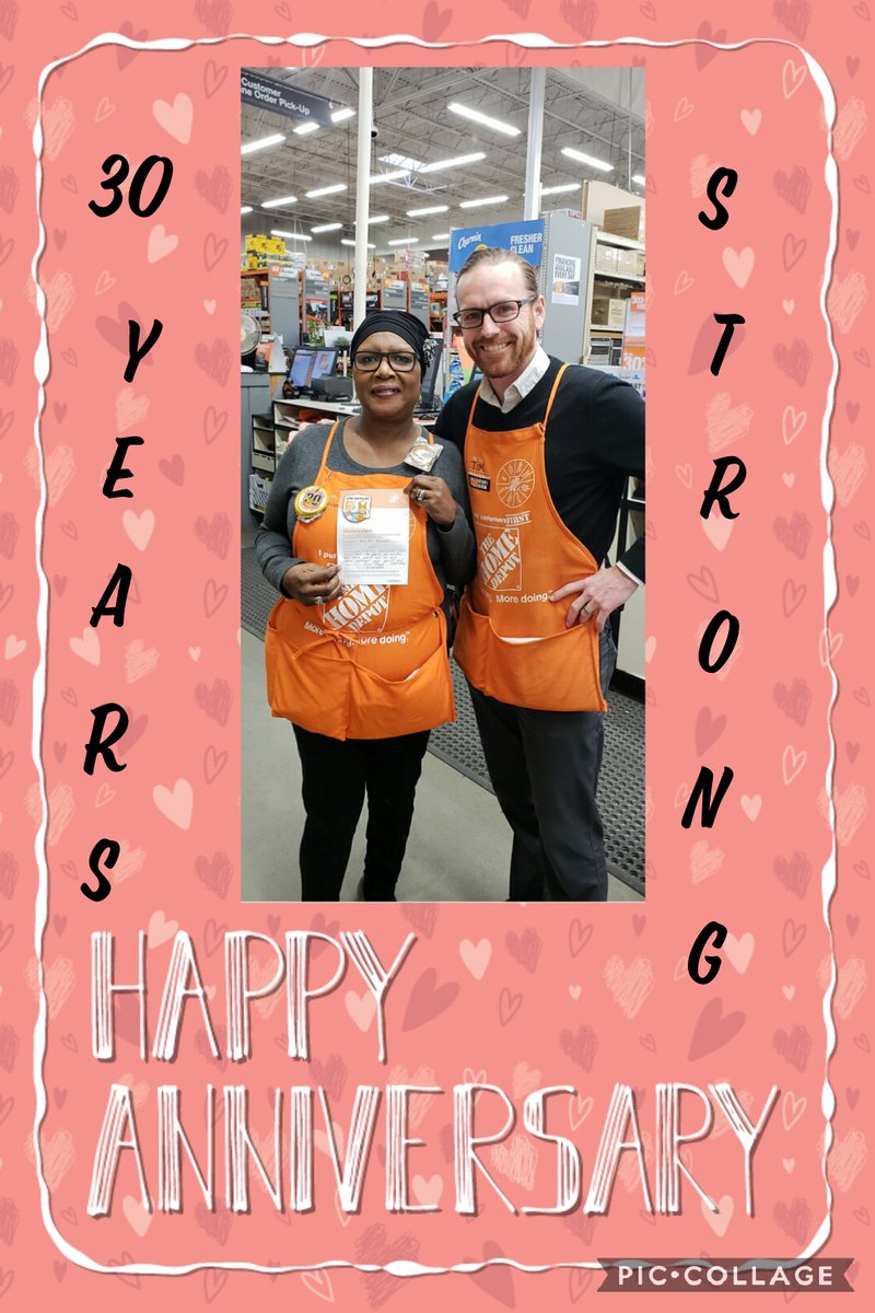 Michelle Amankwah (@michelle_dehos) on Twitter photo OASM Tim helping D31 Supervisor Annette celebrate her 30th anniversary with Home Depot!! @CHilliardTHD <a href="/BobbyBoaenTHD/">Bobby Boaen</a> <a href="/THD_HXT/">Thompson</a> <a href="/AMCTHD/">Ann-Marie Campbell</a> <a href="/AJyll/">er</a> <a href="/Km72qyMathis/">Kristina Mathis</a> <a href="/jwmauldin/">jean mauldin</a> OASM Tim helping D31 Supervisor Annette celebrate her 30th anniversary with Home Depot!! @CHilliardTHD <a href="/BobbyBoaenTHD/">Bobby Boaen</a> <a href="/THD_HXT/">Thompson</a> <a href="/AMCTHD/">Ann-Marie Campbell</a> <a href="/AJyll/">er</a> <a href="/Km72qyMathis/">Kristina Mathis</a> <a href="/jwmauldin/">jean mauldin</a>