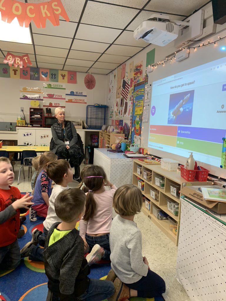 1Ms_Sandwich's tweet photo. Digital Learning Day in Pre-K was awesome! We did a space Kahoot! @WatwoodElem @TCBOE #WinningAtWatwood #prekrocks https://t.co/EKuyThVDuH