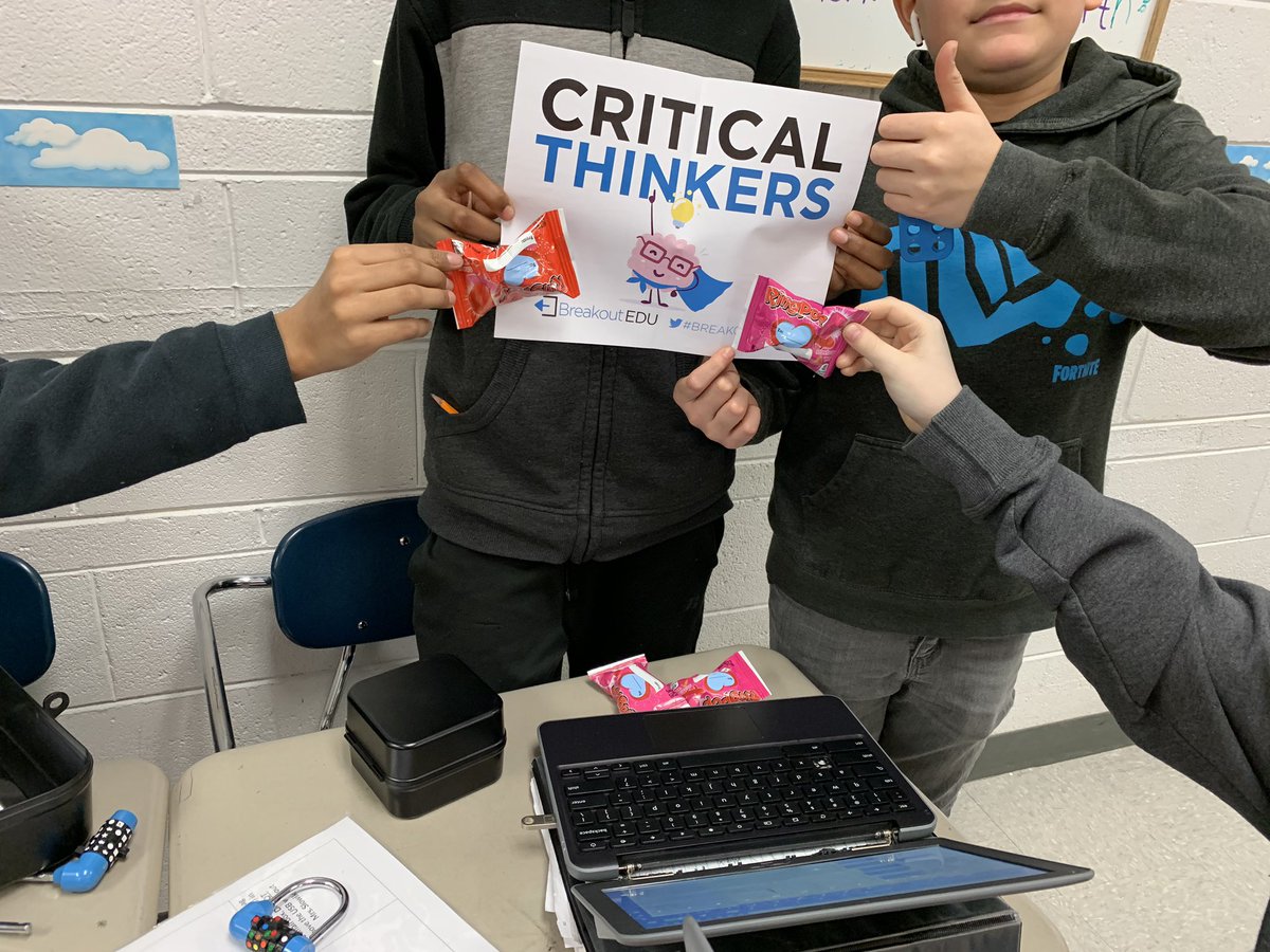 <a href="/d300CMS/">Carpentersville M.S.</a> 6th Ss “visited” an exhibit on Ancient China, but got stuck in the museum! They used #criticalthinking skills to complete the <a href="/breakoutEDU/">Breakout EDU</a> challenge, and used #collaboration in <a href="/GoogleForEdu/">Google for Education</a> activities to build their knowledge. #DLDay  <a href="/APascoEdTech/">Anne Pasco, CETL</a>