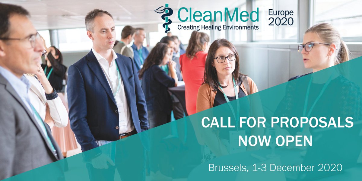 The CleanMed Europe 2020 call for proposals is now open: How will you engage &amp; inspire your fellow #sustainable #healthcare leaders? 

We are looking for speakers on a variety of topics for Europe's leading conference on sustainable healthcare.

🔗 cleanmedeurope.org/about

#CME20
