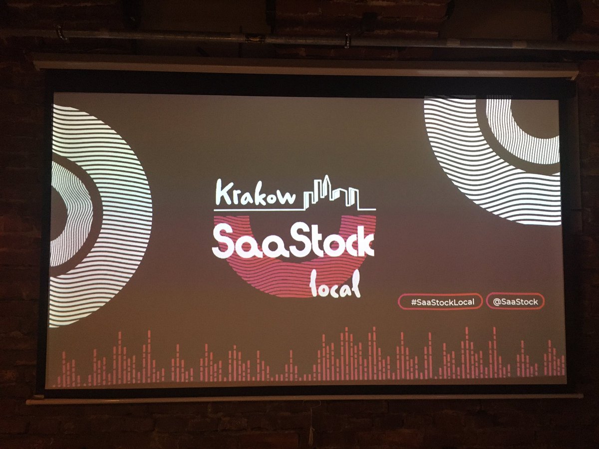 We’re ready for the first SaaStock Local in Kraków 💥 See you soon and follow the discussion on Twitter! #SaaStockLocalKrk #SaaStockLocal