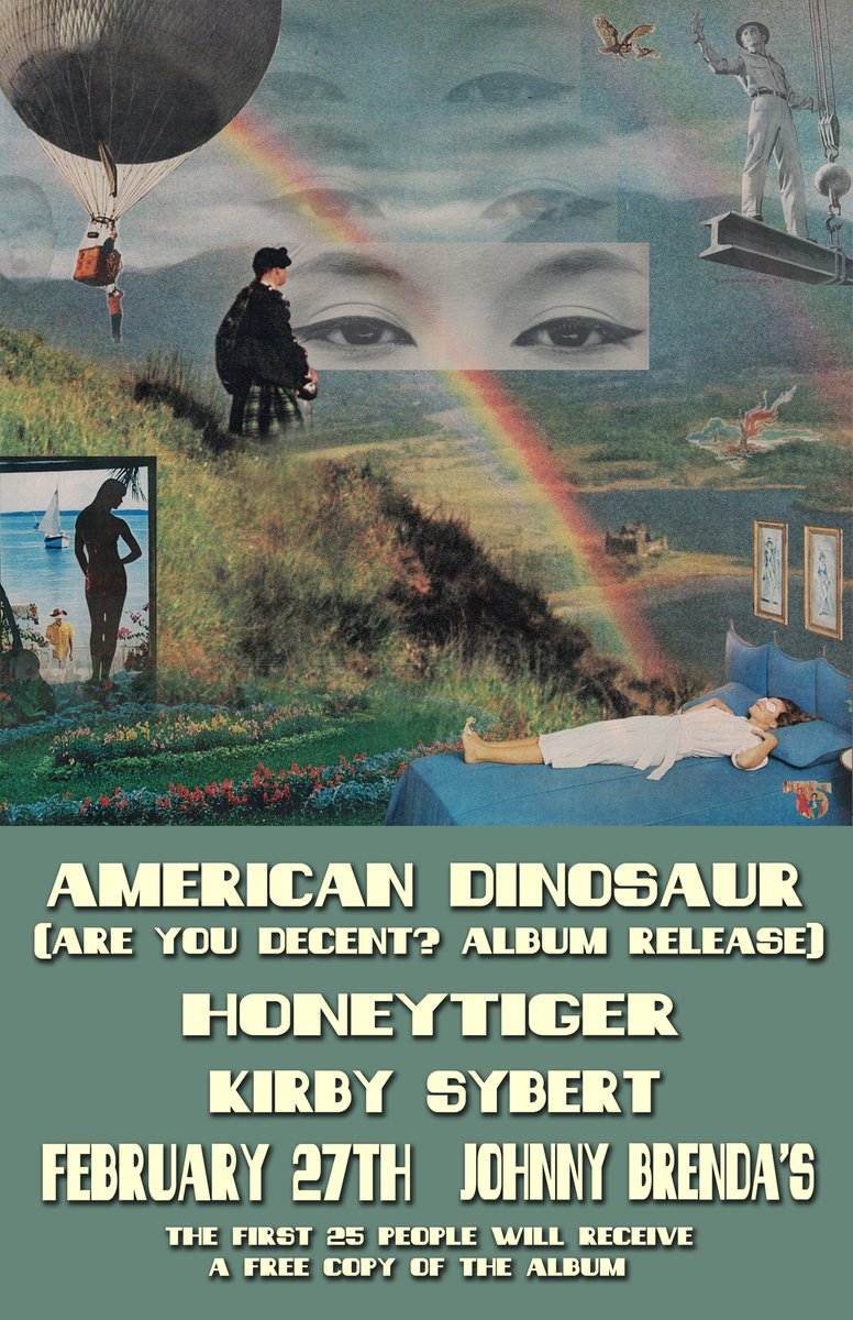 Album release is TONIGHT at <a href="/johnnybrendas/">Johnny Brenda's</a> with <a href="/honeytigerband/">Honeytiger</a> and Kirby Sybert! We hope to see you there!