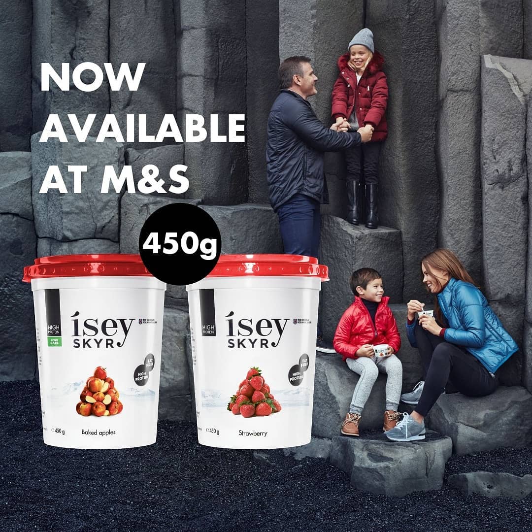 Ísey Skyr is available in 450g pots at selected M&amp;S stores. Get yours today! 🛒