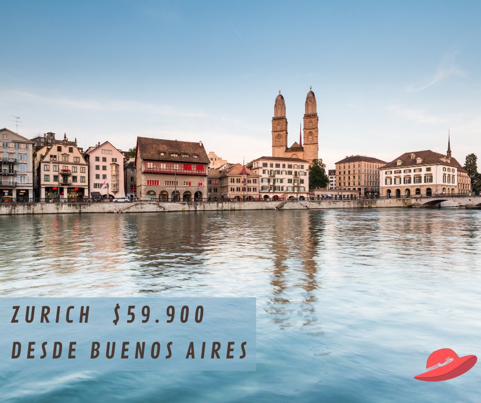 LadyVuelos's tweet photo. Lady es ofertas de la A a la Z ✈️
#Zúrich 🌆 desde #BuenosAires $59.964
Marzo, Abril, Mayo
Incluye impuesto PAÍS
Ver fechas ---> https://t.co/ti2gGYlAIx https://t.co/YrWVD25rih