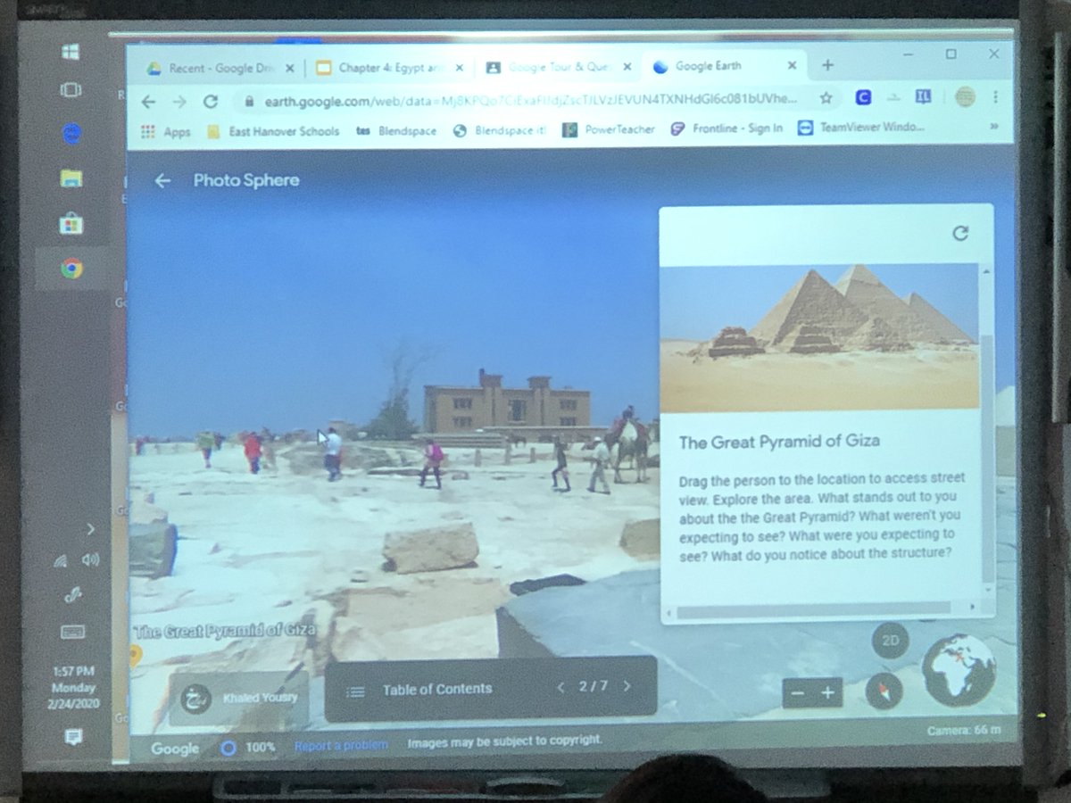 mnatirboff's tweet photo. Google Tours brings students as close as they can get to Ancient Egypt! 
#EHMSDLDay
#EaglesSpreadKindness https://t.co/3kyi0zbm1e