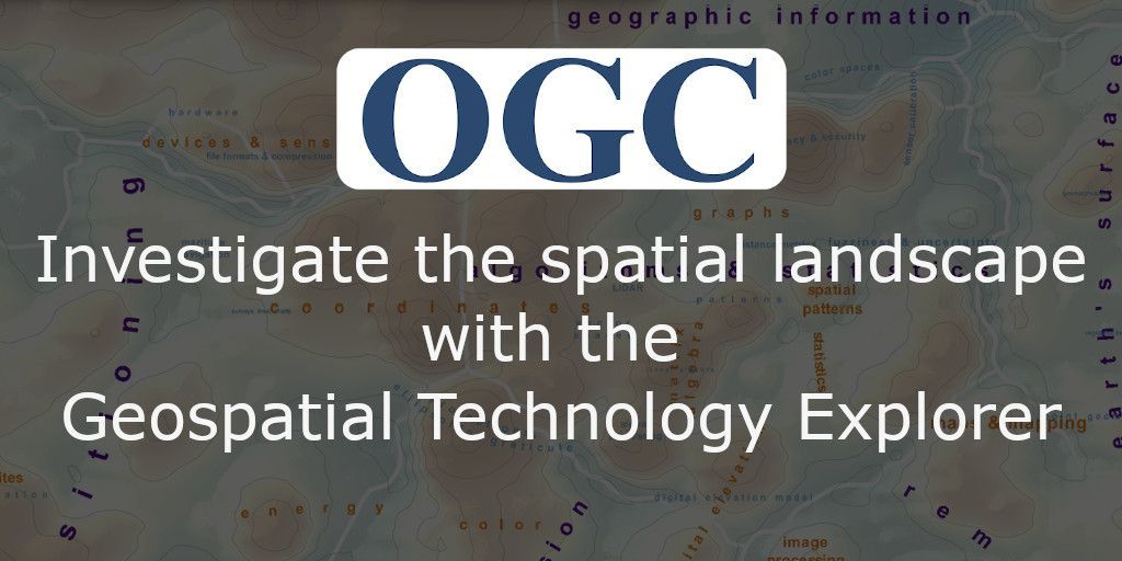 Open Geospatial: OGC tweet media