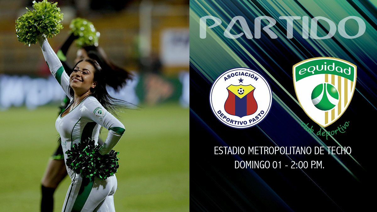 Barralasaludabl's tweet photo. Nuestro siguiente duelo @DeporPasto vs @Equidadfutbol #equidadmipasion #futbolenpaz #ligabetplay @humoasegurador vamos por un triunfo más! https://t.co/83ar04qk20