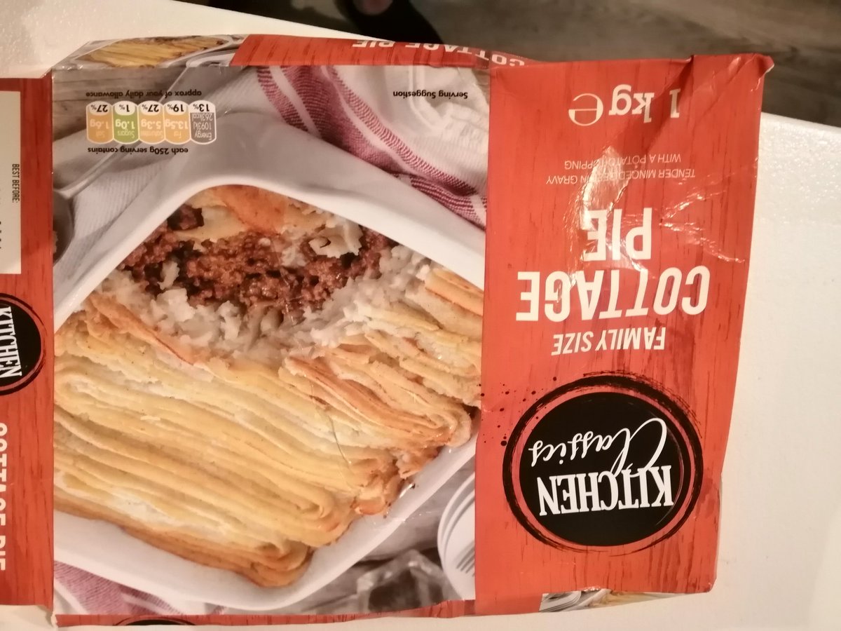Magical_Runner's tweet photo. @DavidWoodFoods @HeronFoods I bought 2 cottage pies in store today, and was unimpressed to find a piece of plastic in one of them. I found it in a mouthful of food, a little one could have choked on it. https://t.co/Nlw2BOsOXa