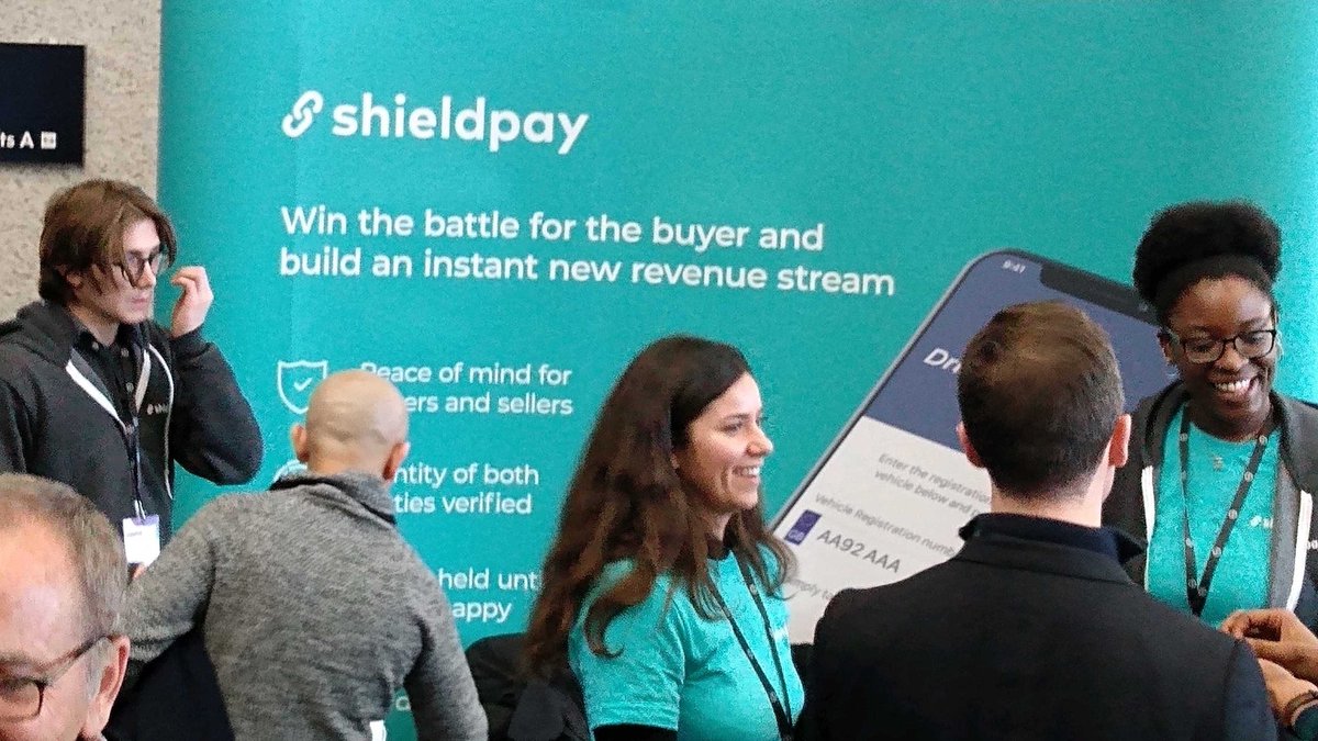 shieldpay's tweet photo. Awesome day at #RetailWithoutBorders and in great company with lots of innovative businesses and marketplaces.
Exciting times with the announcement of our partnership with @WeArePentagon!
@RWBglobal #RWB2020 #Shieldpay #innovation #marketplaces #fintech #ecommerce https://t.co/pvQwnjAfM1