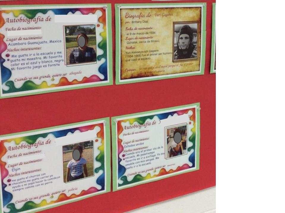 D300Digital's tweet photo. 2nd Grade #KnowledgeConstructors are showing off their @GoogleForEdu skills in halls with their Biography and Autobiography Projects. #DLDay #MESDualEagles #D300Learns #D300Digital @APascoEdTech @JorgeAlmodovar3 @cgoluch https://t.co/DmjvdHcHAq