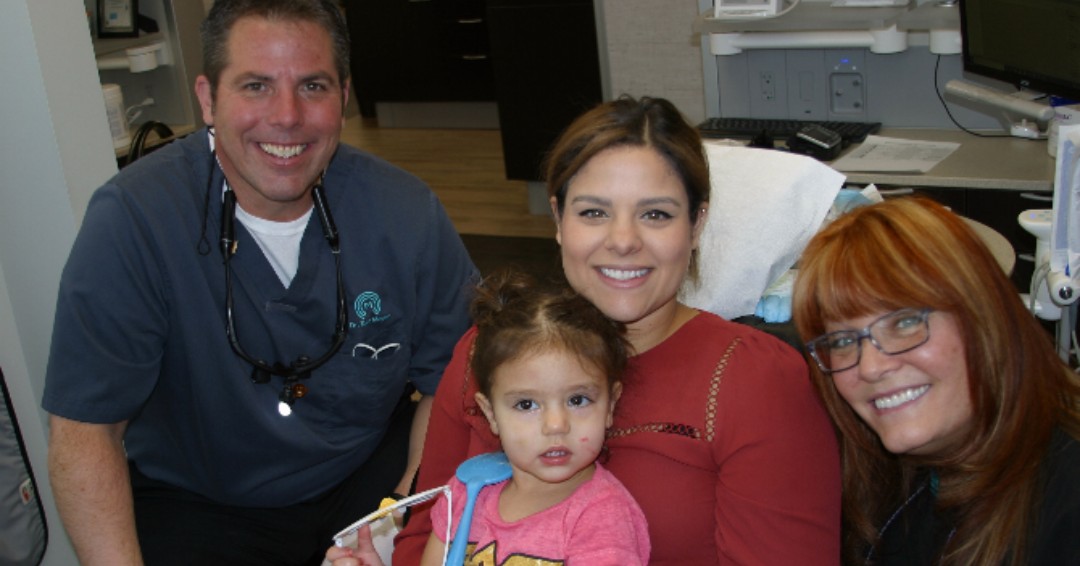 TomMeyerDDS's tweet photo. February is always #ChildrensDentalHealthMonth...and it suits our sweet little Emma perfectly- coming in for her first ever dental visit!! Kudos to all parents starting their kiddos off with a great healthy start and promoting the benefits of good oral health at an early age!! https://t.co/Wp6lUQ4KOp