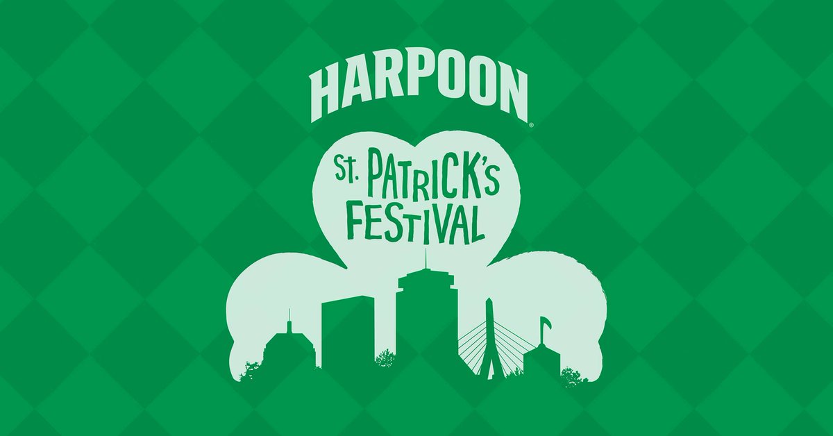 #stpaddysday Festival <a href="/harpoonbrewery/">Harpoon Brewery</a> next weekend! Friday and Saturday! #Boston 

bit.ly/3cbTBvX