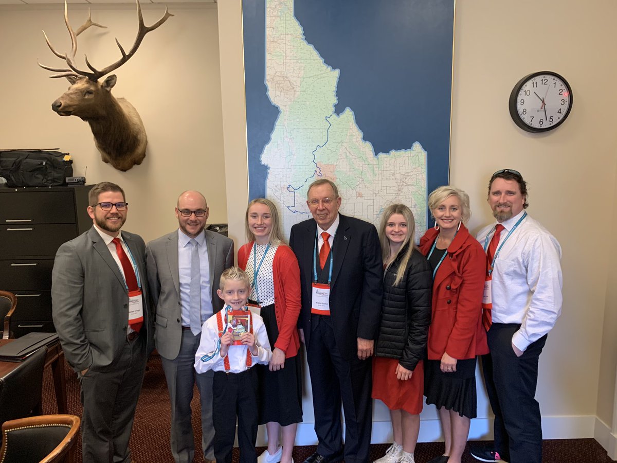 Thank you, James from <a href="/CongMikeSimpson/">Congressman Mike Simpson</a> office for taking time out of your day to talk with <a href="/NHFIdaho/">NHF Idaho</a> about our experiences with #bleedingdisorders #NHFWD #idahome