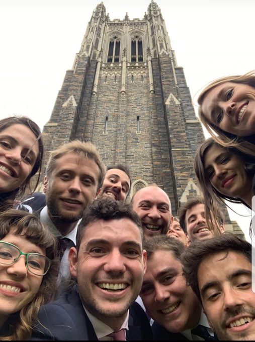 IFPrograms's tweet image. In our recent #IVLP program, participants from Argentina had the chance to engage in debate &amp;amp;discussion on US issues with @DukeU professors!
