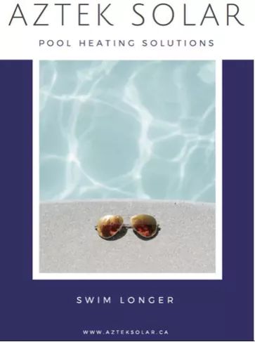 AztekSolarltd's tweet image. Brrr its cold ..think warm thoughts #halifax ! Pool season is around the corner ✔️🏊‍♂️
How is your pool heated ? 
#Solarpool heating is a great way to heat your pool, using  sun's rays 🌞, keeping your pool an even warm temp even in beginning of  season. 
azteksolar.net/solar-pool-hea…