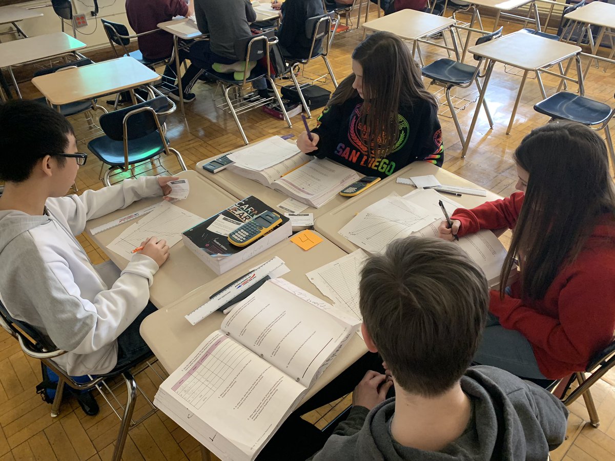 mathhappens112's tweet photo. Racing Go Carts in math today. Analyzing linear relationships using slope and initial value to determine a winner. #WPSPROUD #WPSMATH #7thgradehonors #middleschoolmath @RobinsonMidSch https://t.co/f7Jmd0lEpY
