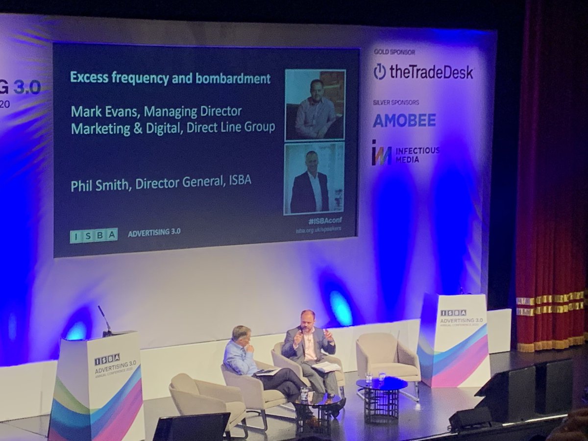 Entropyconsult's tweet photo. Good session to round off the @ISBAsays conference today in addressing the trust issue in advertising via a discussion with @MarkEvansFeed and @philsmithisba. The concept of giving some feedback to brands via an “MOT” is a good one #isbaconf https://t.co/sUW72EZBsx