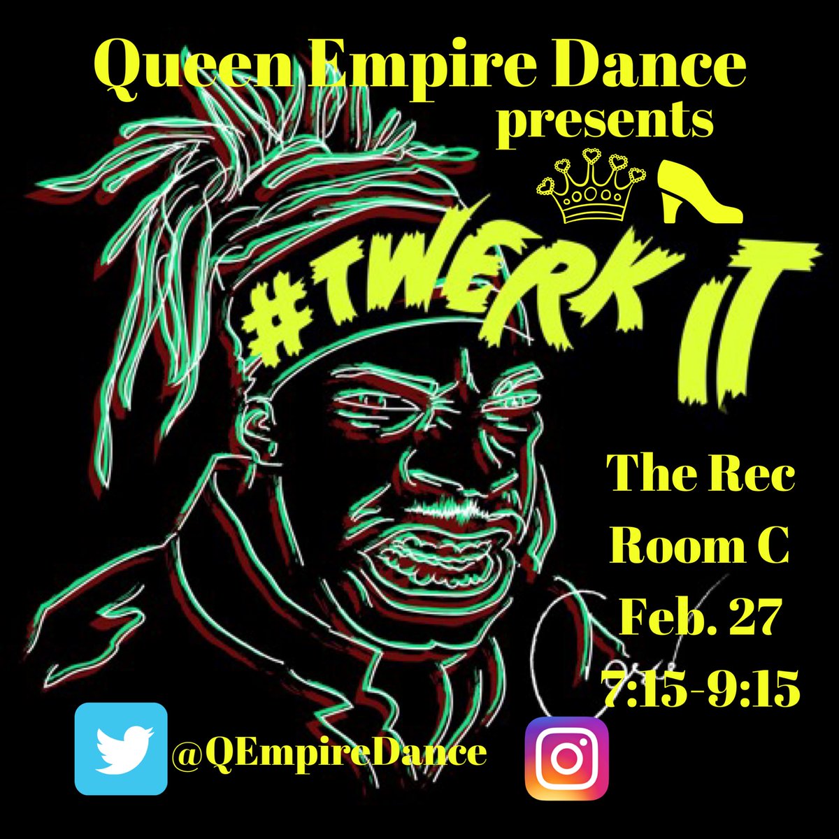 SHUT YO MOUTH, LISTEN CLOSE, WEH WE COME FI DO 🗣🗣🗣

Yesss Queens and Kings we’re back with another #QEDThursday ! Come out and learn this groovy routine by our very own <a href="/safathedancer/">The Dancer</a> and <a href="/toridii/">Tori Duncan</a> ! So bring your fav sneakers, bring a friend, and come show out tonight 🤪