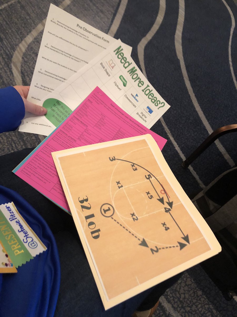 StefaniePitzer's tweet photo. A HUGE shoutout to @MsWlezien @j_boggs14 @MsDualLanguage @ITSmatkowski @JenniferJensen_ for their session this morning on DOK➡️ Making Evaluation & Feedback a Slam Dunk! 🤯👏🏻 I learned a TON & the gears are spinning for future PD for #323learns 🙌🏻 #IDEAcon #IDEACon2020 #Pitzer4a https://t.co/wpparVmAqj