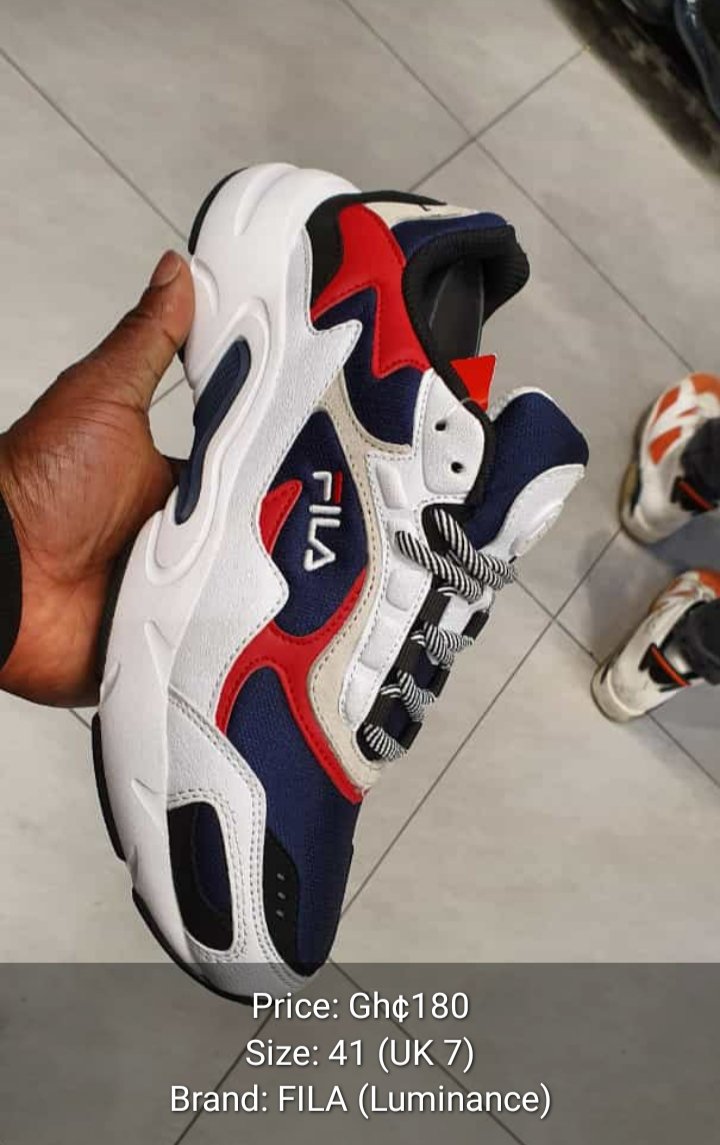 Baffy_'s tweet photo. Price: Gh¢180
Size: 41 (UK 7)
Brand: FILA (Luminance)
UNISEX UNISEX UNISEX
https://t.co/lWxYWvvhJY
#Ghana #Shoes #mpaboa @nkkbmpaboa #AffordableShoes #QualityShoes #accra https://t.co/8w7o5PMj4Y