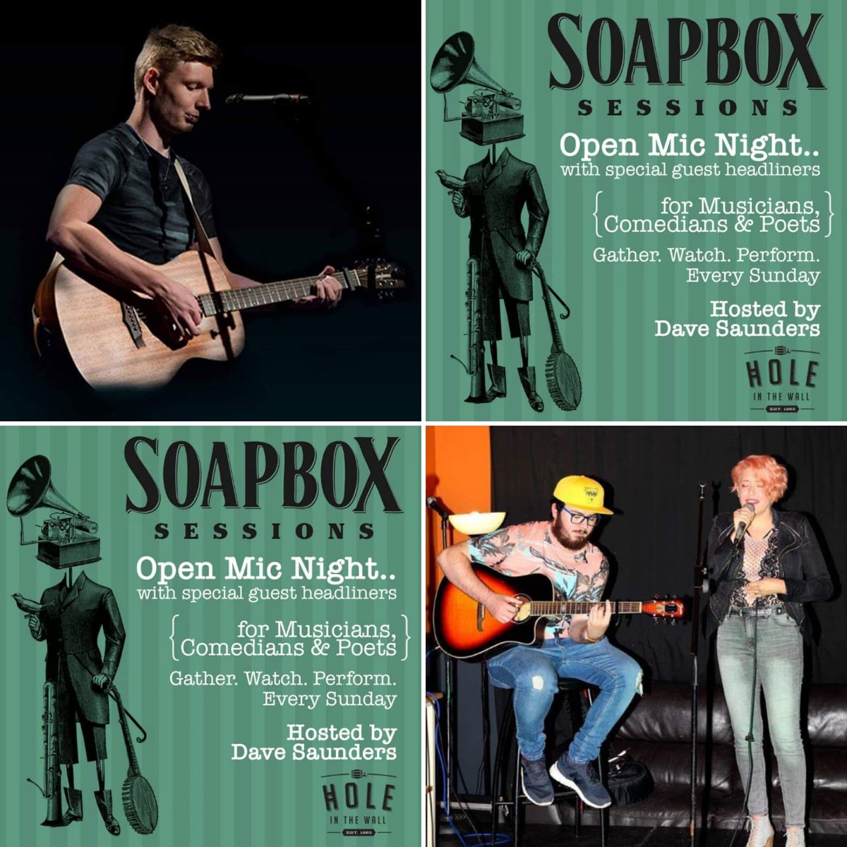 soapboxsesh's tweet image. Sigh... So Soapbox Stars never quite worked out. Very sad indeed, but life goes on and Soapbox Sessions still continues to bring sounds and sass to @hitwdarlington  YAY!!! 

Performing this week is Bradley Thompson and Dkoded.

Open Mic beforehand (as always).