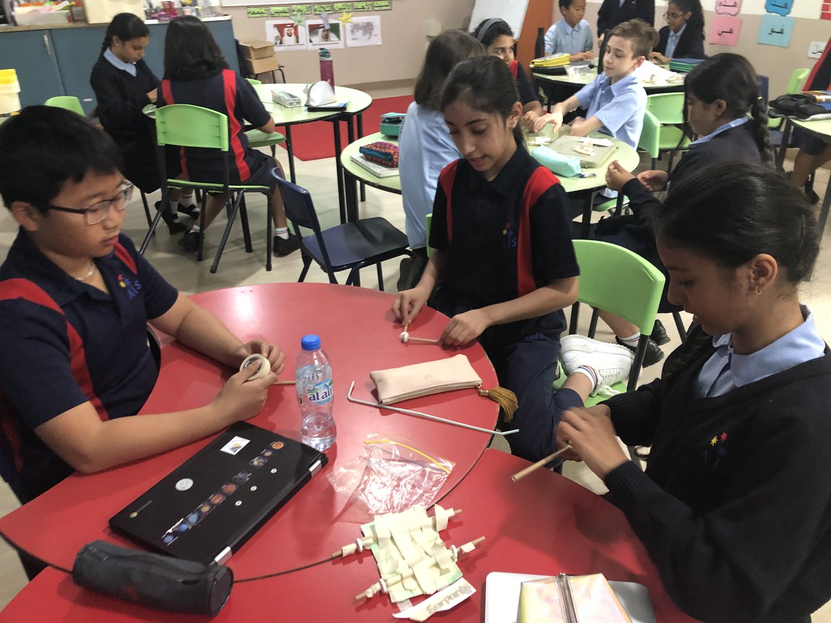 AIS_Academies's tweet photo. Year 5/6 Academy students redesigning their mint mobiles, making and testing predictions #AISAcademies #AISMSAcademy #AISPrimarySch https://t.co/U6gvnqzHEU