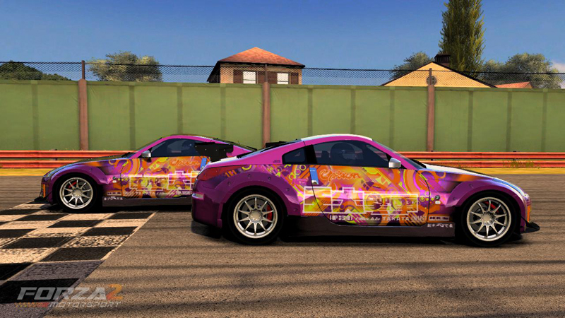 alexbanksdesign's tweet image. #ThrowbackThursday #abshowcase Back to Forza 2 and a showcase of a few brighter coloured designs! @ForzaMotorsport #abgraphics #hireme